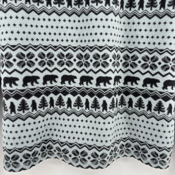 Chubbies‎ The Bear Hug Gray Fleece Pullover 1/4 Zip Nordic Men’s Size Medium - Picture 7 of 9